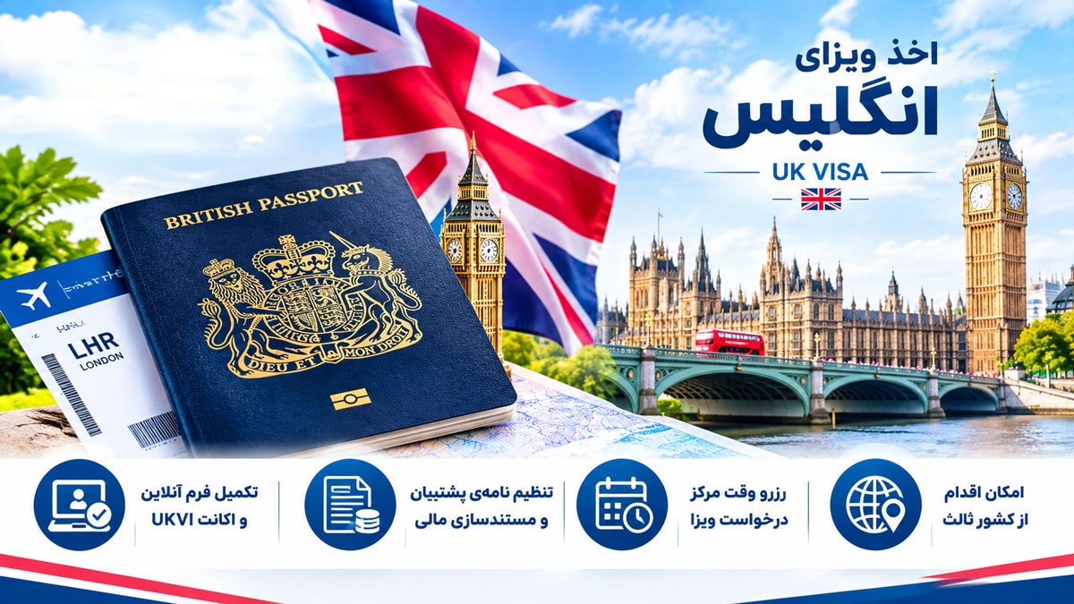 اخذ ویزای انگلیس